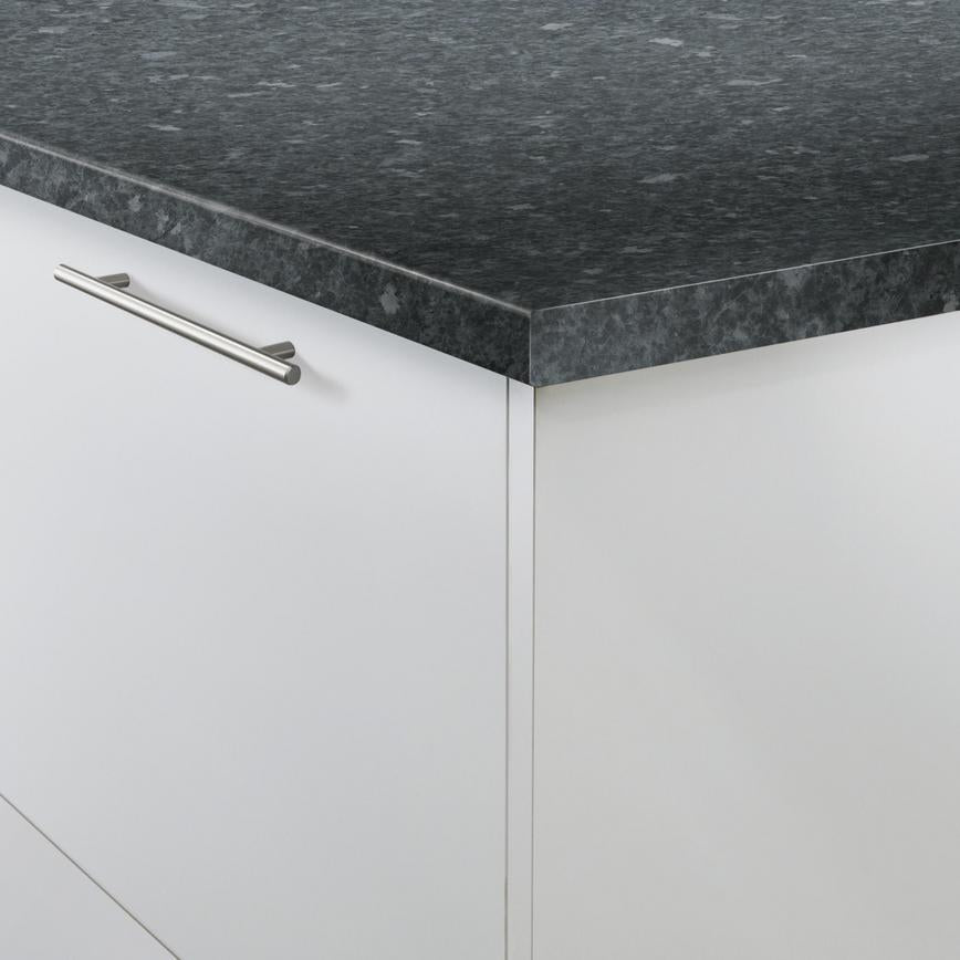 Howdens Black Granite Effect Laminate Kitchen Upstand | 3m x 19mm