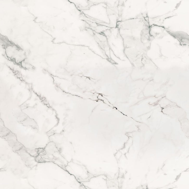 1.4m x 38mm Calacatta Marble Effect PP Worktop Edging Strip