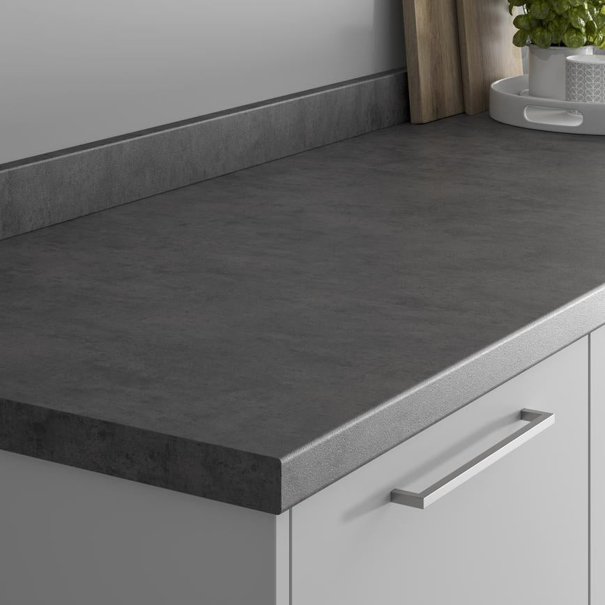 Howdens Pure Slate Effect Laminate Kitchen Upstand | 3m x 19mm