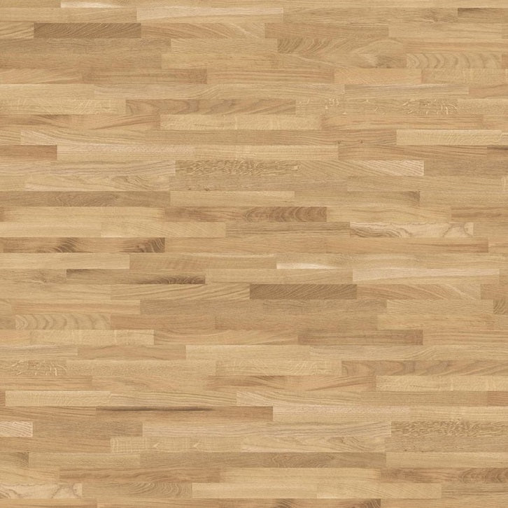 3m x 19mm Natural Oak Block Effect Laminate Upstand