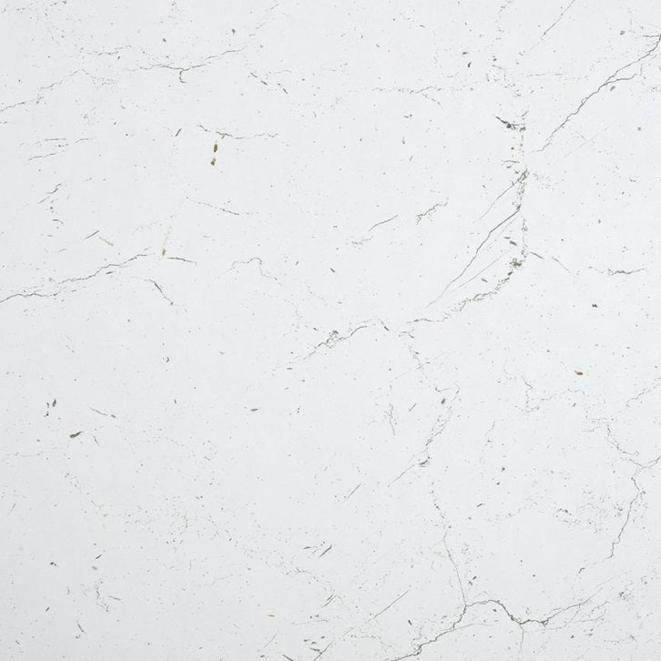 5m x 38mm White and Grey Marble Effect PP Worktop Edging Strip