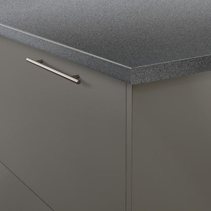 3m x 38mm Bullnose Charcoal Laminate Worktop