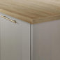 3m x 19mm Linear Oak Effect Laminate Upstand