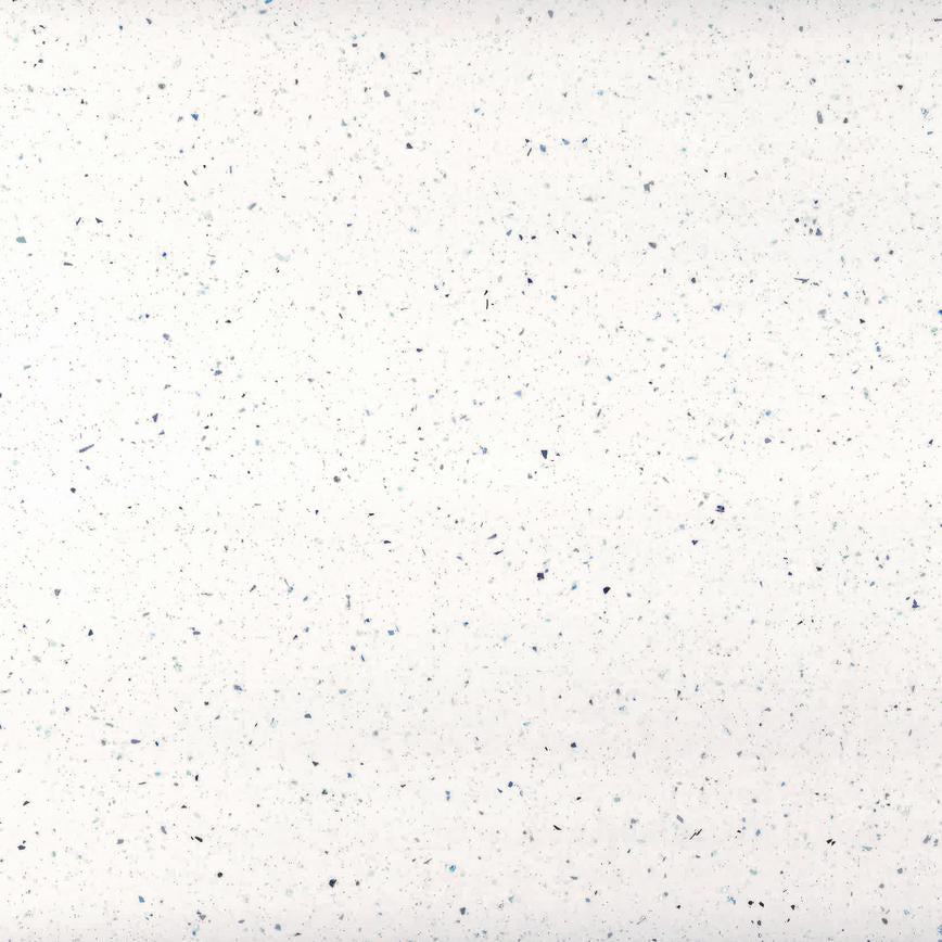 3m x 19mm White Mirror Chip Laminate Upstand