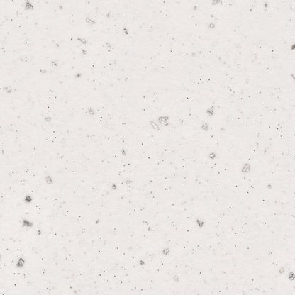 1.4m x 38mm White Sparkle Quartz Effect PP Worktop Edging Strip