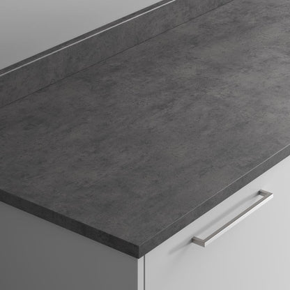 3m x 38mm Square Edge Pure Slate Effect Laminate Worktop