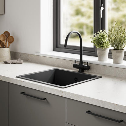 3m x 38mm Square Edge Speckled Stone Effect Laminate Worktop