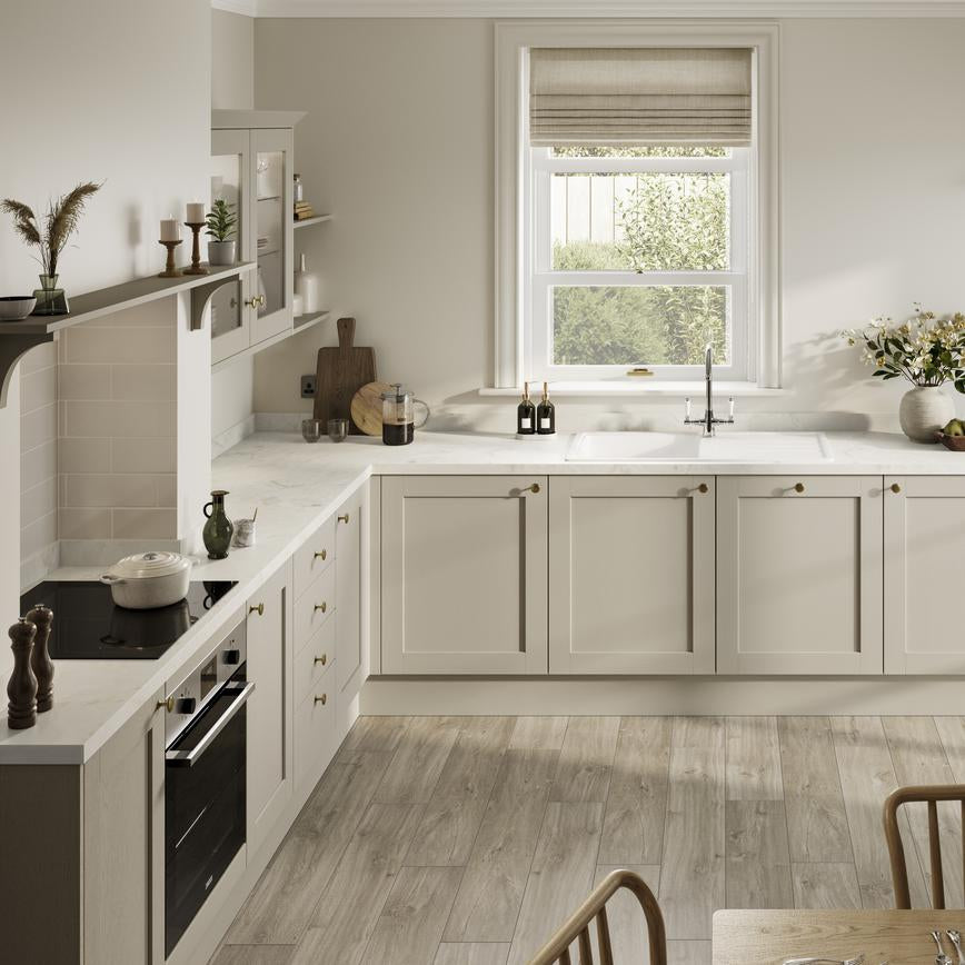 3m x 38mm Square Edge Nimbus Marble Laminate Worktop