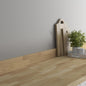 3m x 19mm Natural Oak Block Effect Laminate Upstand
