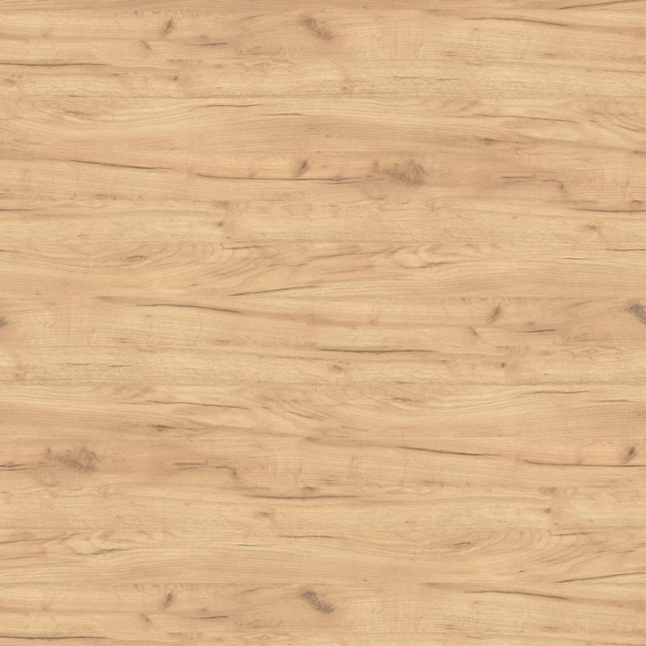 1.4m x 38mm Warm Oak Effect Laminate Worktop Edging Strip