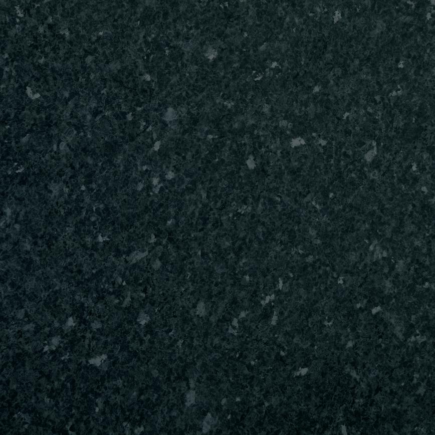 3m x 28mm/38mm Bullnose Black Granite Effect Laminate Worktop