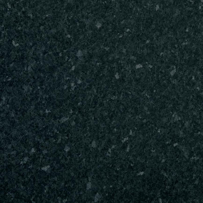 3m x 28mm/38mm Bullnose Black Granite Effect Laminate Worktop