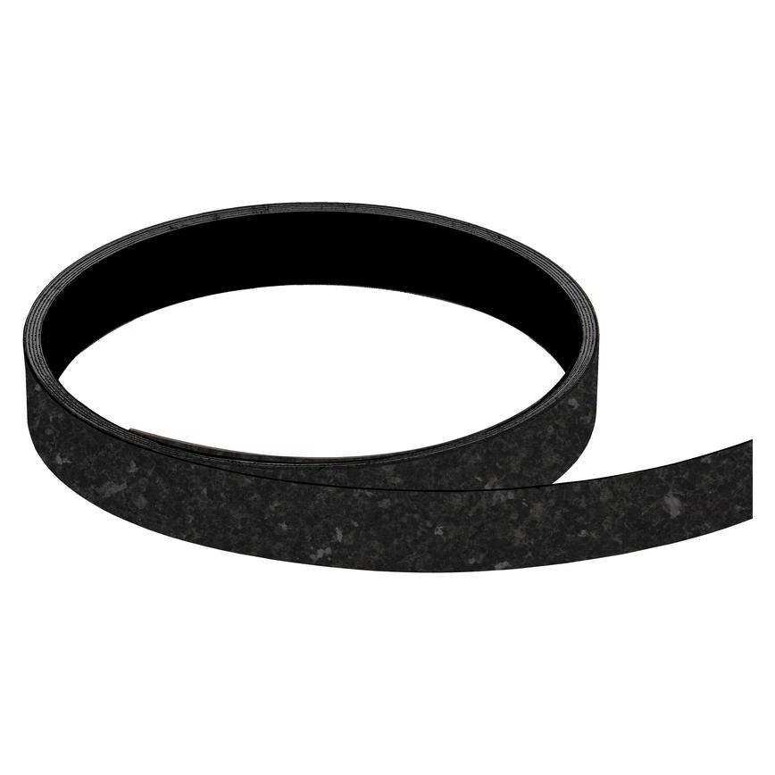Howdens Black Granite Effect Laminate Worktop Edging Strip | 1.4m x 38mm