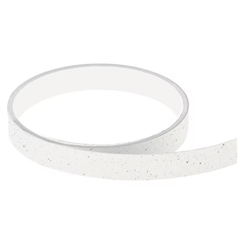 Howdens White Mirror Chip Laminate Worktop Edging Strip | 1.4m x 38mm